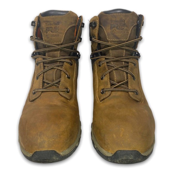 Timberland PRO Mens Hypercharge 6" Waterproof Composite Toe Boots Size 10 A1RVS - Picture 7 of 13